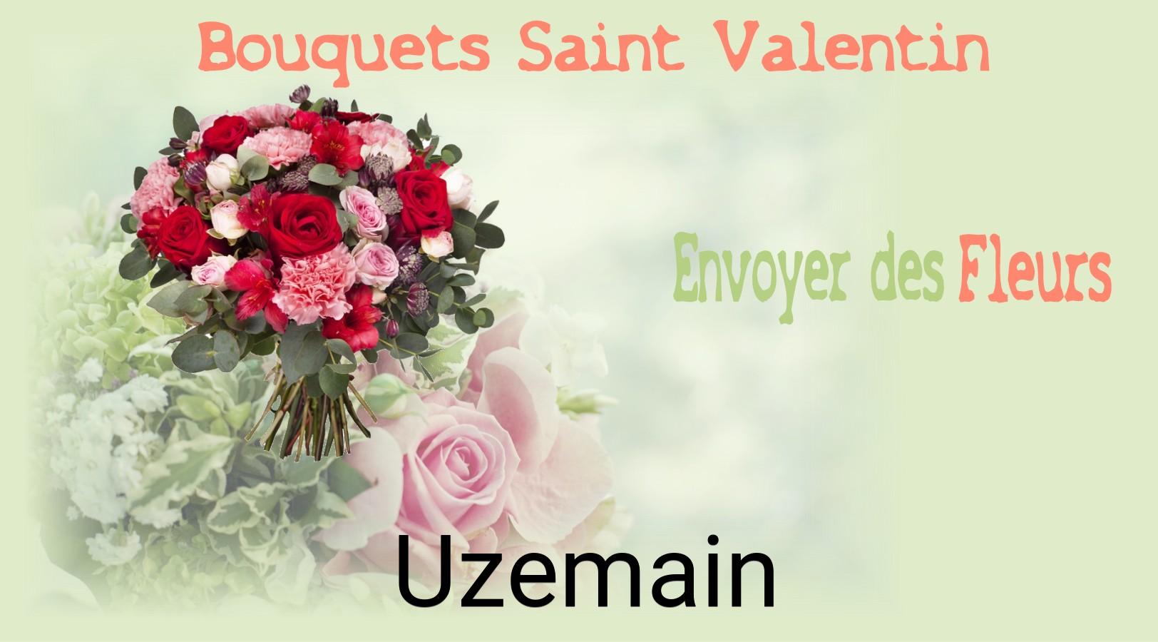 Roses de Saint-Valentin livrées à Uzemain